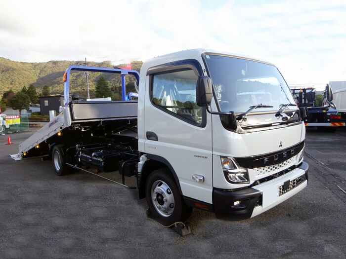 三菱 キャンター 小型 車両重機運搬 ラジコン ウインチ の中古トラック【車両No.159175】