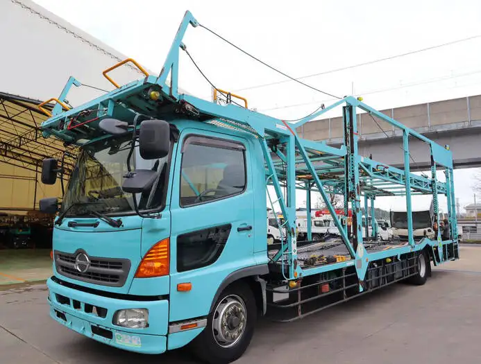 日野 レンジャー 中型/増トン 車両重機運搬 QKG-FJ7JSAA H25の中古トラック画像1