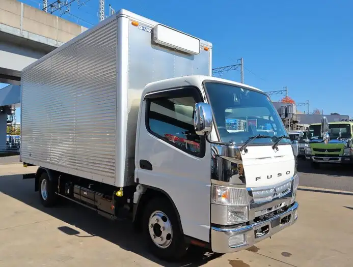 三菱 キャンター 小型 アルミバン サイドドア 2RG-FEA20の中古トラック画像2