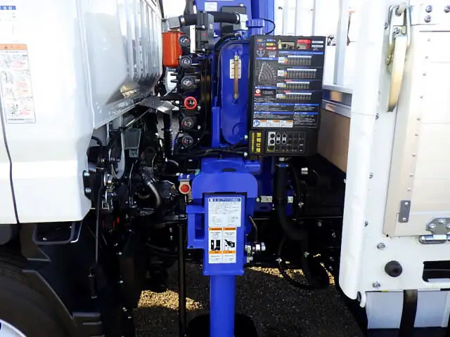 三菱 キャンター 小型 クレーン付 アルミブロック 5段の中古トラック画像8