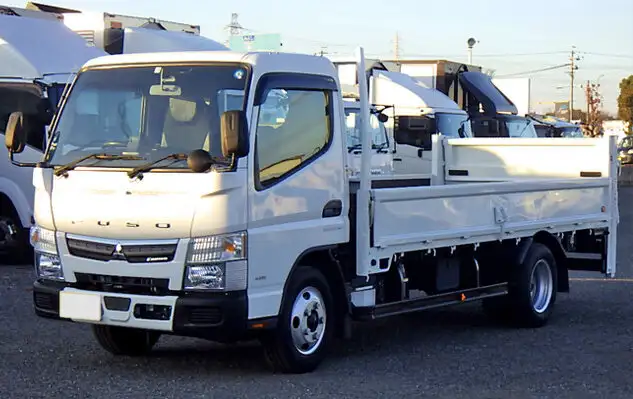 三菱 キャンター 小型 平ボディ パワーゲート 2PG-FEAV0 の中古トラック【車両No.158591】