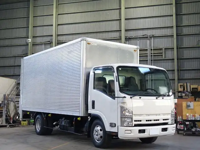 日産 アトラス 小型 アルミバン パワーゲート BDG-APR85ARの中古トラック画像1