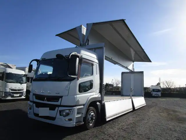 三菱 スーパーグレート 大型 ウイング ハイルーフ エアサス の中古トラック【車両No.158494】