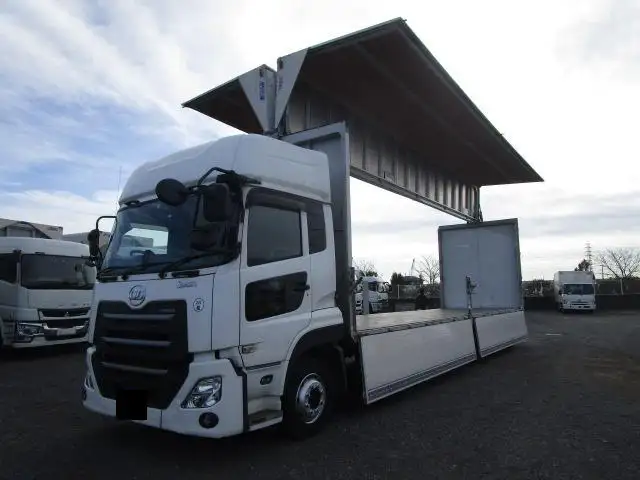 日産UD クオン 大型 ウイング ハイルーフ エアサス の中古トラック【車両No.158429】