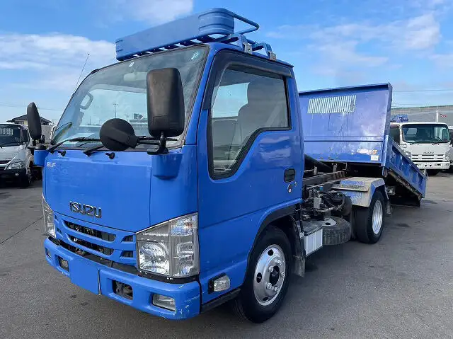 いすゞ エルフ 小型 ダンプ ローダー TPG-NKR85ANの中古トラック画像9