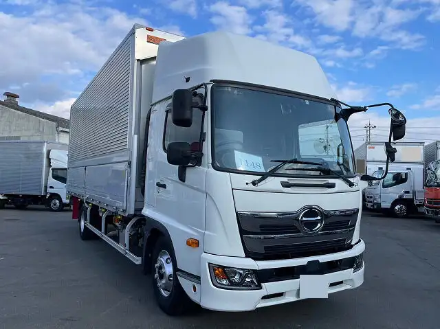 日野 レンジャー 中型/増トン ウイング ベッド 2KG-FD2ABAの中古トラック画像2