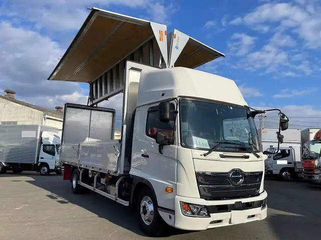 日野 レンジャー 中型/増トン ウイング ベッド 2KG-FD2ABAの中古トラック画像11