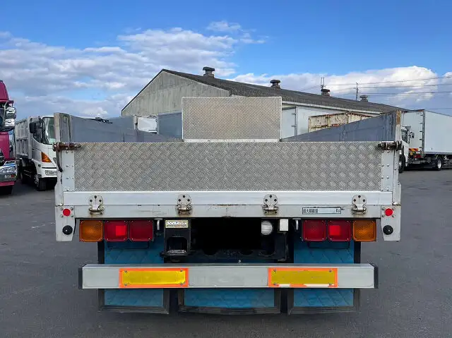 三菱 ファイター 中型/増トン 平ボディ 床鉄板 アルミブロックの中古トラック画像4
