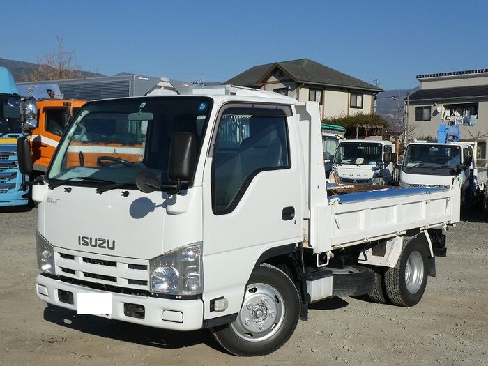 いすゞ エルフ 小型 ダンプ 10尺 TKG-NJR85AD