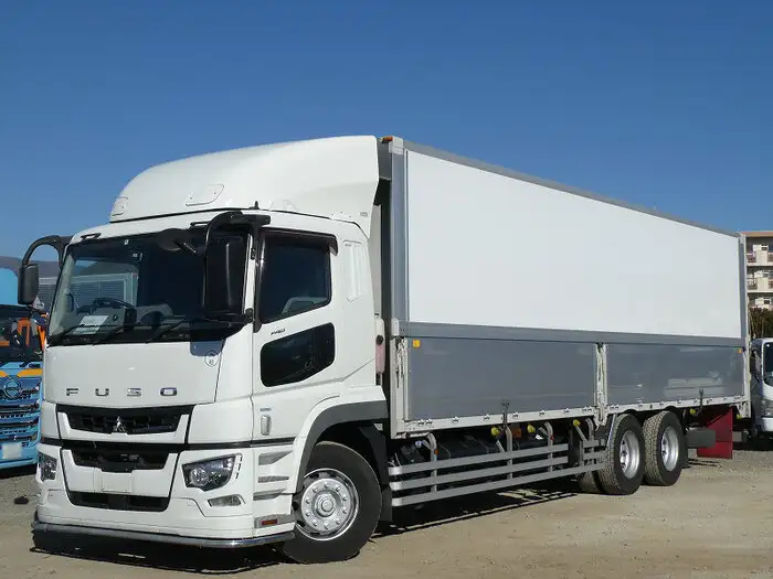 三菱 スーパーグレート 大型 ウイング 床鉄板 エアサス の中古トラック【車両No.158554】