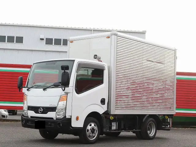 日産 アトラス 小型 アルミバン 3枚観音 CBF-SQ2F24 の中古トラック【車両No.158663】