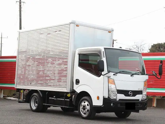 日産 アトラス 小型 アルミバン 3枚観音 CBF-SQ2F24の中古トラック画像2