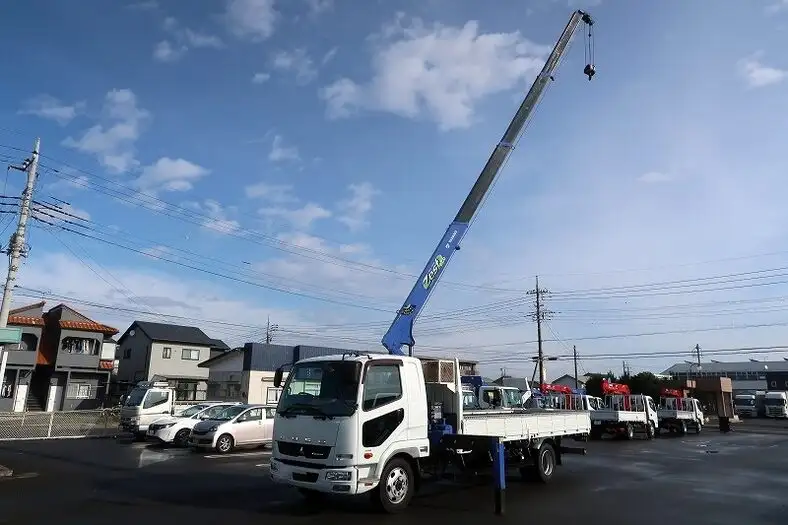 三菱 ファイター 中型/増トン クレーン付 4段 ラジコンの中古トラック画像10