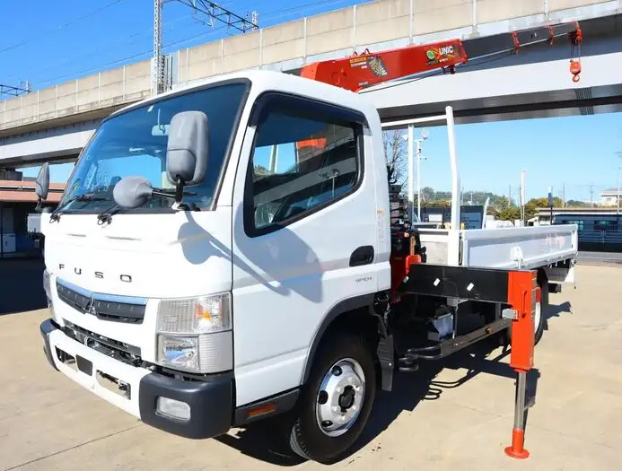 三菱 キャンター 小型 クレーン付 4段 ラジコンの中古トラック画像1