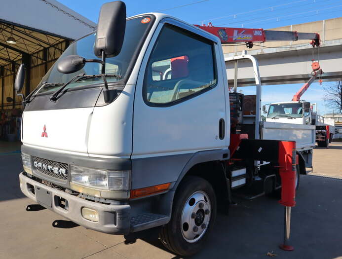 いすゞ エルフ 小型 クレーン付 3段 ラジコン の中古トラック【車両No.150869】