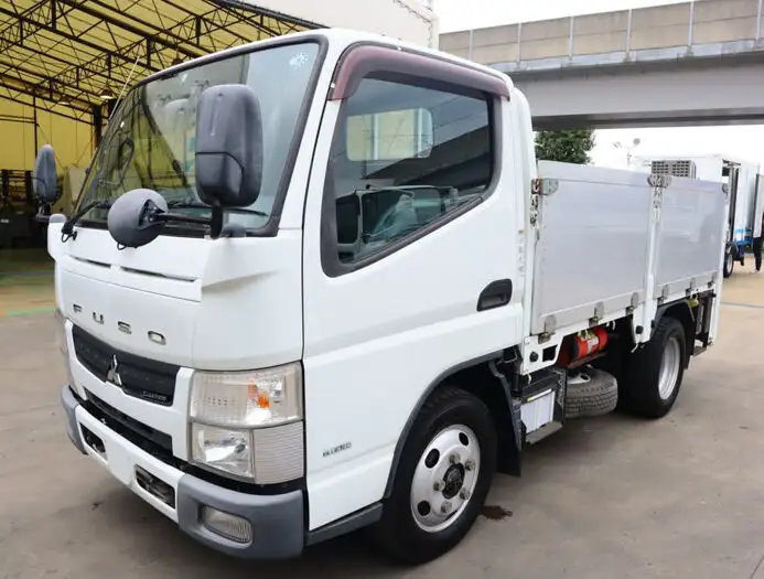 三菱 キャンター 小型 平ボディ パワーゲート 床鉄板 の中古トラック【車両No.158711】