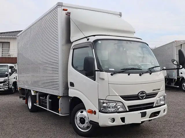 日野 デュトロ 小型 アルミバン パワーゲート TKG-XZU655Mの中古トラック画像2