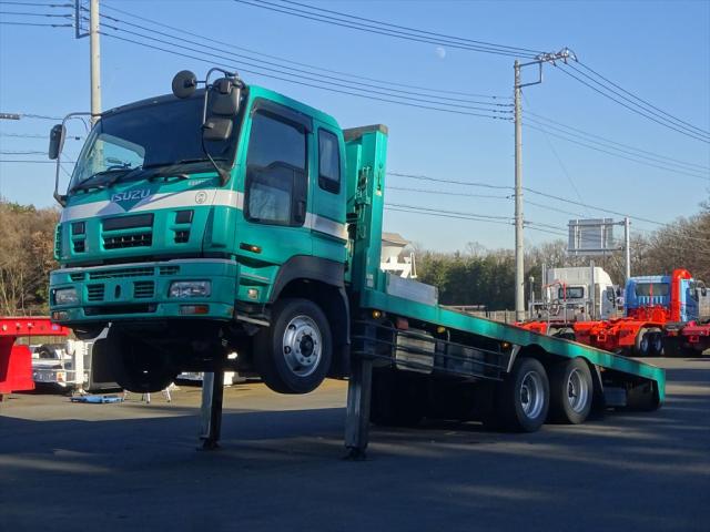 いすゞ ギガ 大型 車両重機運搬 セルフローダー PDG-CYZ52Q8