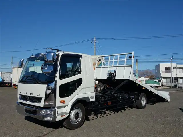 三菱 ファイター 中型/増トン 車両重機運搬 ラジコン ウインチの中古トラック画像4