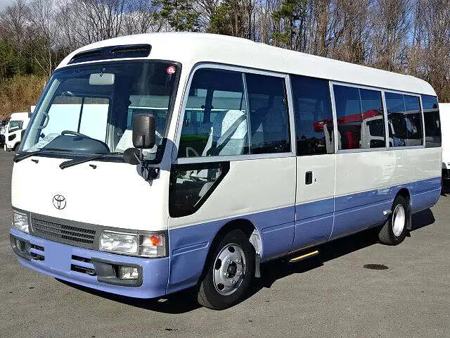 トヨタ コースター 小型 バス マイクロバス KK-HZB50の中古トラック画像1