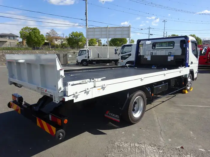 三菱 キャンター 小型 車両重機運搬 ラジコン ウインチの中古トラック画像5