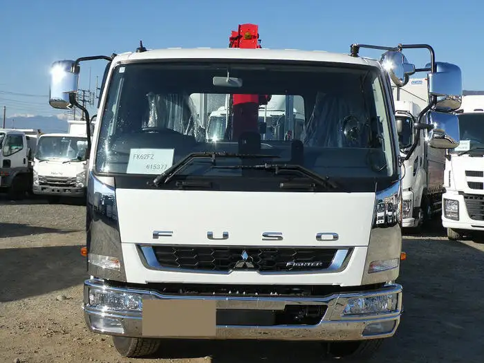 三菱 ファイター 中型/増トン 車両重機運搬 4段クレーン ラジコンの中古トラック画像2
