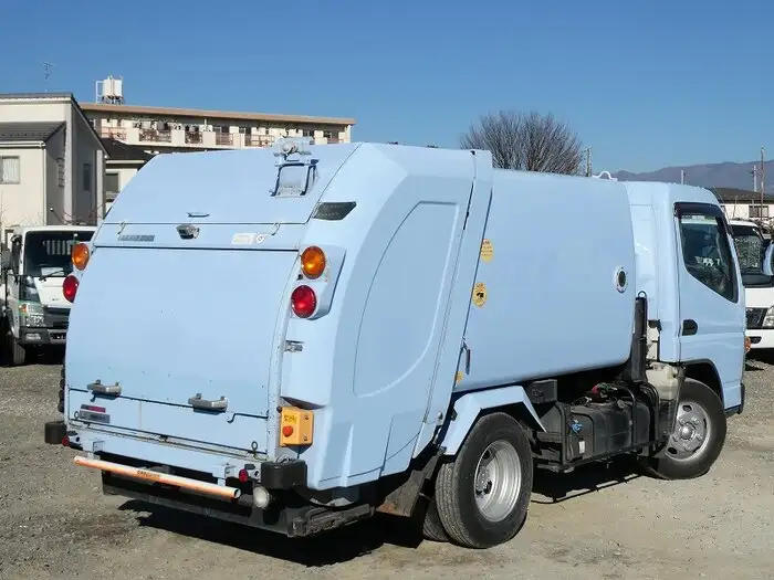 三菱 キャンター 小型 パッカー車 巻き込み式 回転ダンプ式の中古トラック画像4