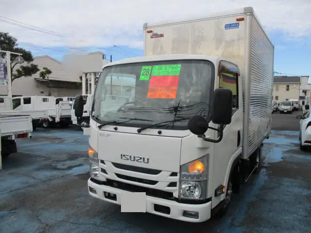 いすゞ エルフ 小型 アルミバン ジョルダー TRG-NLR85ANの中古トラック画像1
