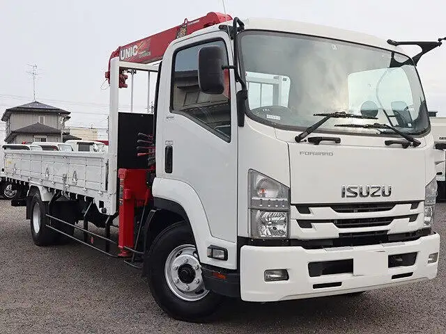 いすゞ フォワード 中型/増トン クレーン付 4段 ラジコンの中古トラック画像2