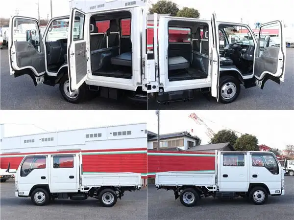 いすゞ エルフ 小型 平ボディ Wキャブ TPG-NJR85Aの中古トラック画像10
