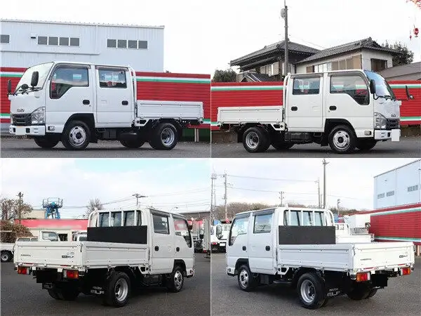 いすゞ エルフ 小型 平ボディ Wキャブ TPG-NJR85Aの中古トラック画像9