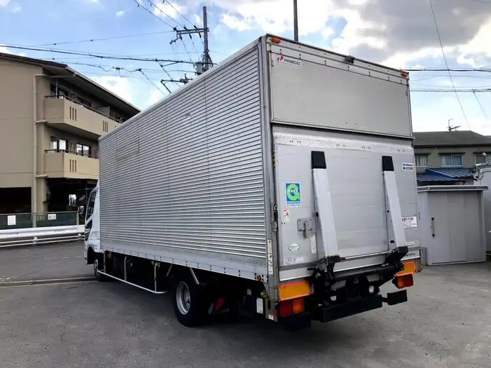 三菱 ファイター 中型/増トン アルミバン パワーゲート ベッドの中古トラック画像5