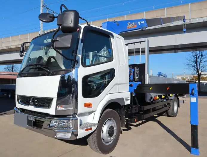 三菱 ファイター 中型/増トン クレーン付 アルミブロック 5段の中古トラック画像1