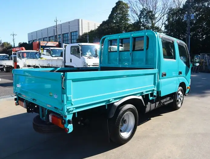 トヨタ ダイナ 小型 平ボディ Wキャブ 床鉄板の中古トラック画像2