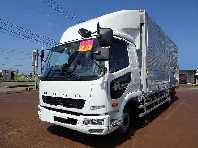 三菱 ファイター 中型/増トン ウイング エアサス ベッドの中古トラック画像2