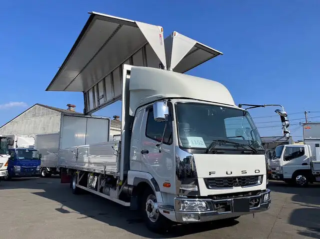 三菱 ファイター 中型/増トン ウイング エアサス ベッドの中古トラック画像10