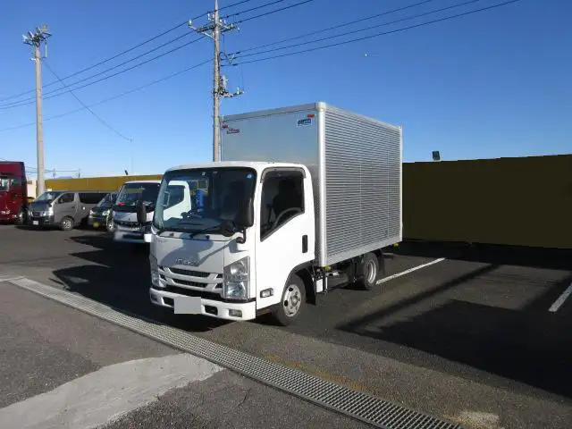 いすゞ エルフ 小型 アルミバン TRG-NLR85AN H30の中古トラック画像1