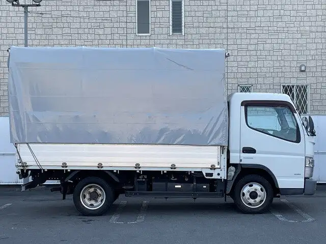 三菱 キャンター 小型 ウイング 幌ウイング TKG-FEB50の中古トラック画像2