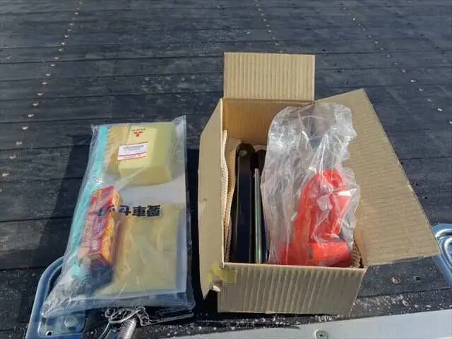 三菱 ファイター 中型/増トン 車両重機運搬 4段クレーン ラジコンの中古トラック画像11
