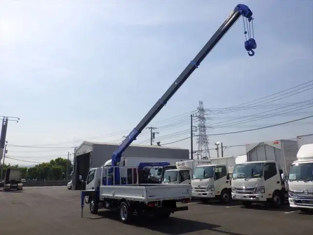 三菱 キャンター 小型 クレーン付 4段 ラジコンの中古トラック画像11