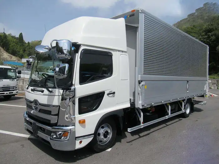 日野 レンジャー 中型/増トン ウイング パワーゲート エアサスの中古トラック画像1
