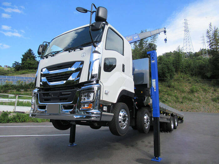 三菱 キャンター 小型 車両重機運搬 ラジコン ウインチ の中古トラック【車両No.139896】