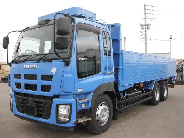いすゞ ギガ 大型 平ボディ QKG-CYM77AM の中古トラック【車両No いすゞ ギガ 大型 平ボディ QKG-CYM77AM の中古トラック【車両No