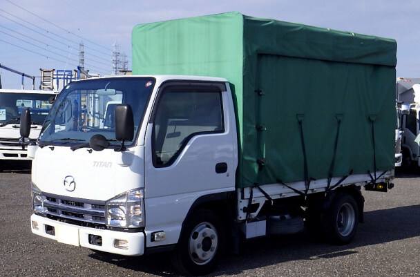 マツダ タイタン 小型 平ボディ 幌 TKG-LHR85A｜画像1