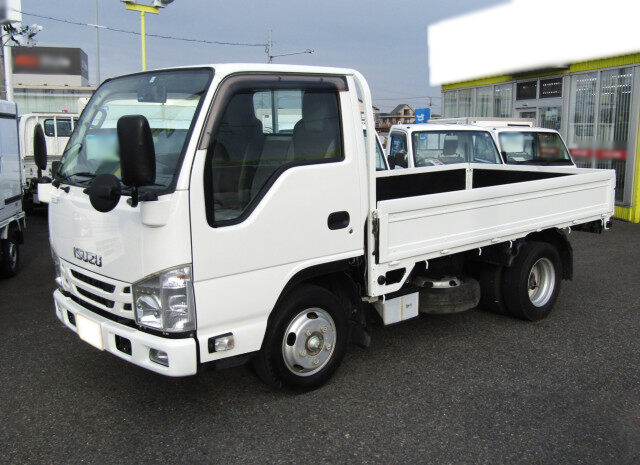 いすゞ エルフ 小型 平ボディ 10尺 TRG-NJR85A