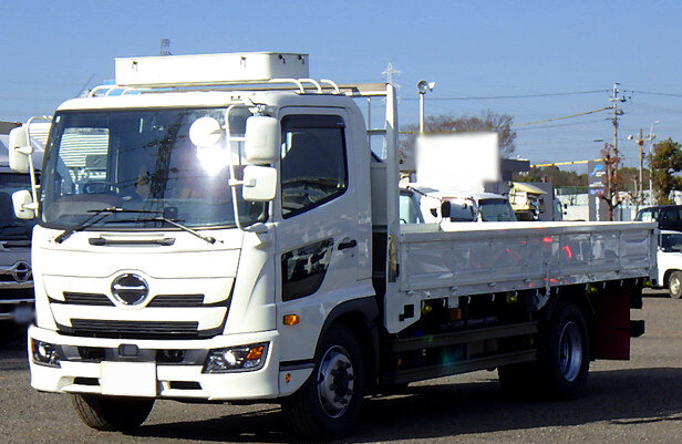 日野 レンジャー 中型/増トン 平ボディ 床鉄板 2PG-FJ2ABA｜画像1