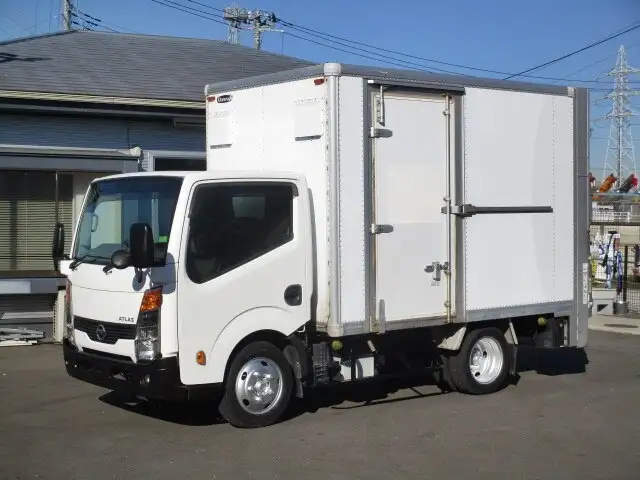 日産 アトラス 小型 アルミバン パワーゲート サイドドアの中古トラック画像1