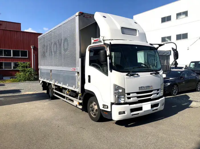 いすゞ フォワード 中型/増トン ウイング TKG-FRR90S2 H29の中古トラック画像2
