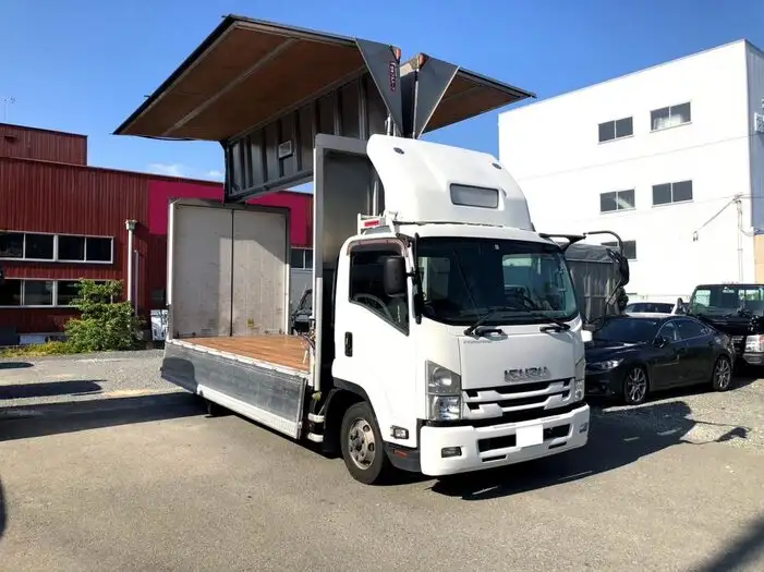 いすゞ フォワード 中型/増トン ウイング TKG-FRR90S2 H29の中古トラック画像12