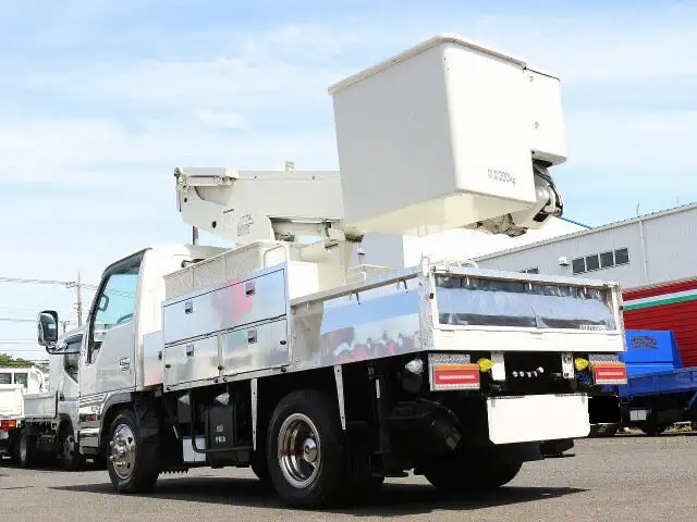 いすゞ エルフ 小型 高所・建柱車 高所作業車 電工仕様の中古トラック画像4